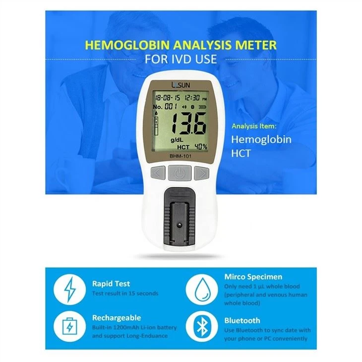 Economic Hemoglobin Test Meter Kit