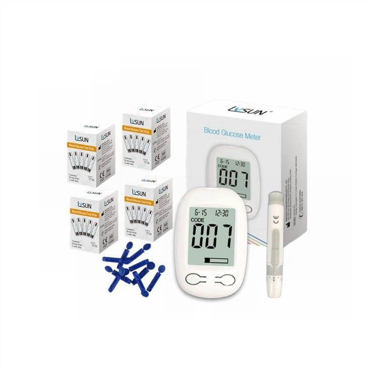 Lysun Diabetes China Manufacture Portable Test Blood Sugar Meter 