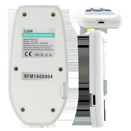 RFM-101 POCT Portable Renal Function Analysis Meter Multi-function 3 in 1 For Uric Acid(UA)/Creatinine(CR)/Urea(UR)
