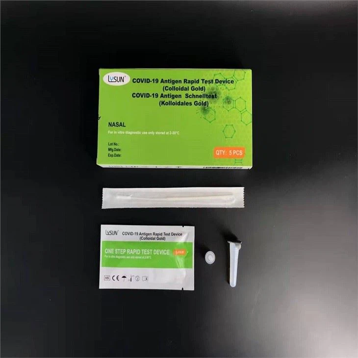Self-use Family Pack 5pcs Nasal Swab Antigen Rapid Test For Home