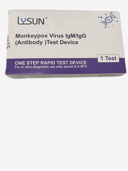 Kits de prueba de MonkeyPox IgG/IgM Casete de prueba rápida de Monkeypox