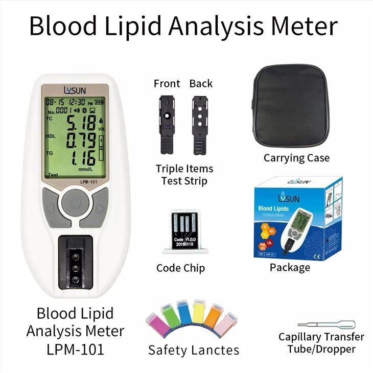 The Cheapest Blood Analysis Lipid Cholesterol Test Cholesterol Triglyceride Meter