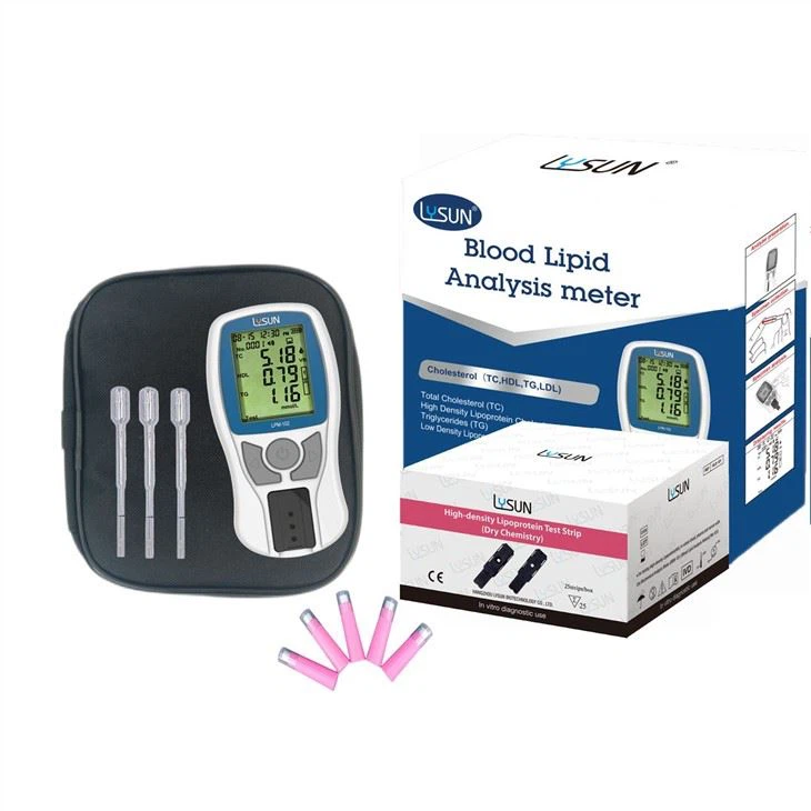 The Cheapest Blood Analysis Lipid Cholesterol Test Cholesterol Triglyceride Meter