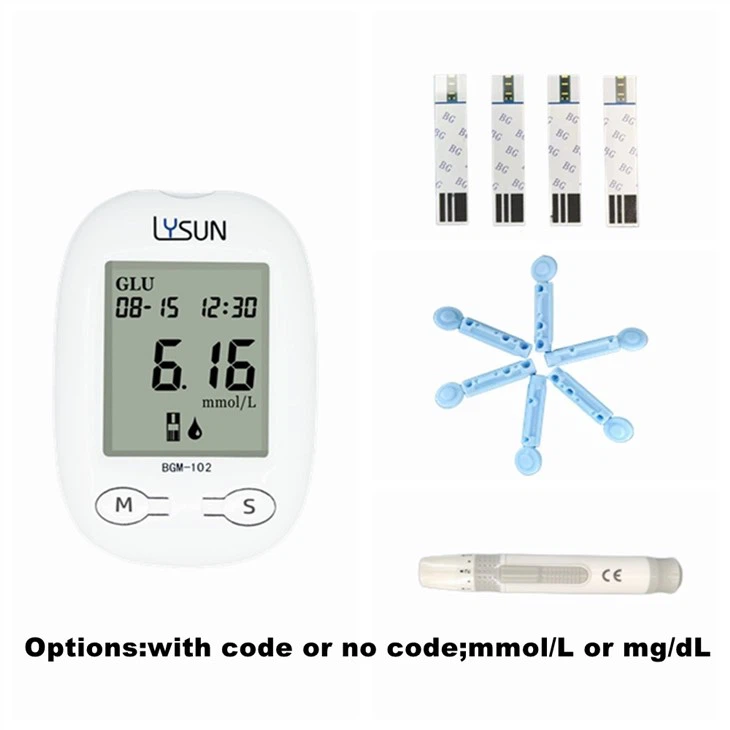 Top Quality Digital Intelligent Blood Glucose Meter BGM-102N