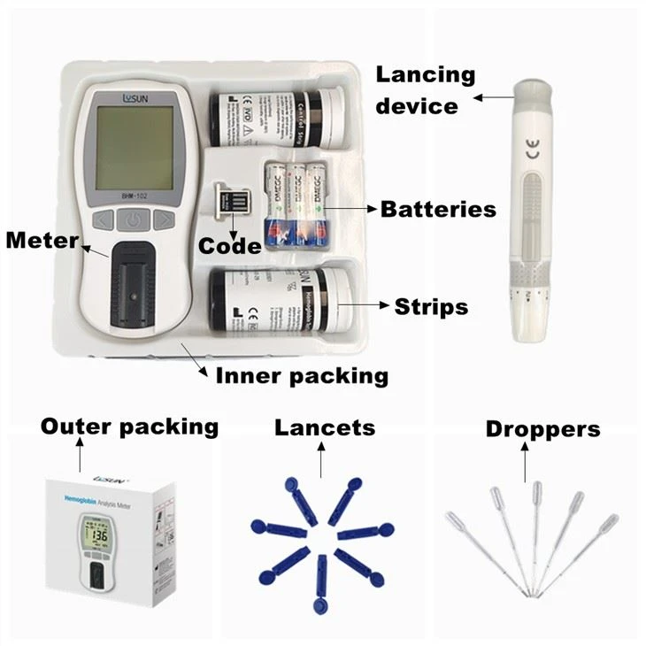 Wholesale POCT Analyzer Hemoglobin Tester For Medical Use