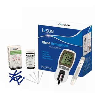 Analizador de hemoglobina portátil Lysun BHM-101 medidor de prueba de hemoglobina