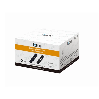 Kit de prueba casera de lípidos en sangre (TC/HDL/TRI) LYSUN 3-In-1