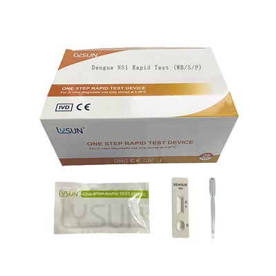Kit de prueba rápida Lysun Dengue Ns1 para autoprueba casera