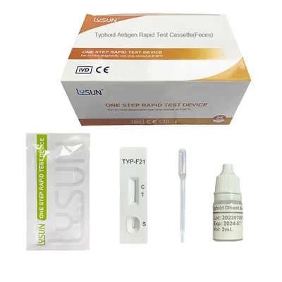 Kit de autoprueba de prueba rápida de antígeno tifoideo